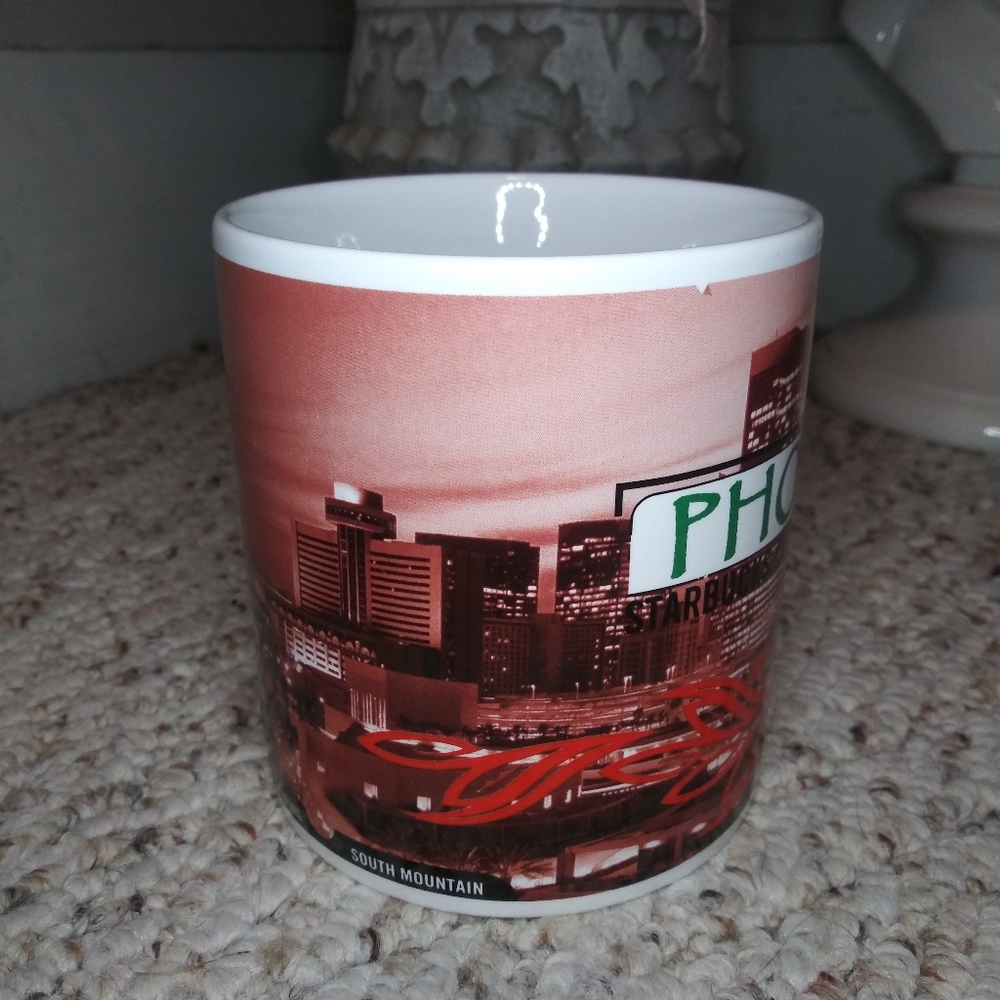 Vintage Starbucks 1999 X-Large Phoenix City/Desert Collectible Coffee Mug - Picture 5 of 9